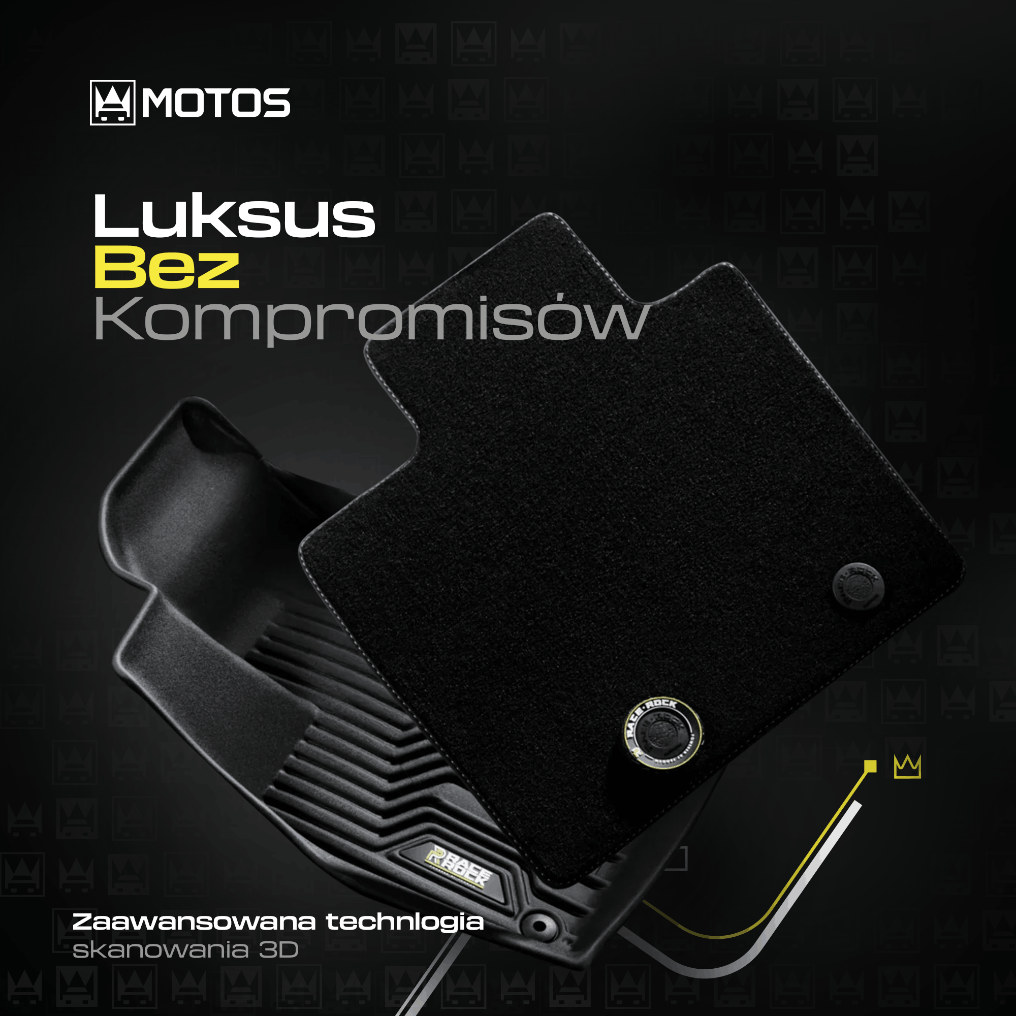 Dywaniki Frogum Race Rock – luksusowa ochrona i sportowy styl