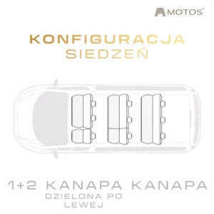 Pokrowce samochodowe Elegance do Opel Vivaro II 2014-2019 - obrazek 2