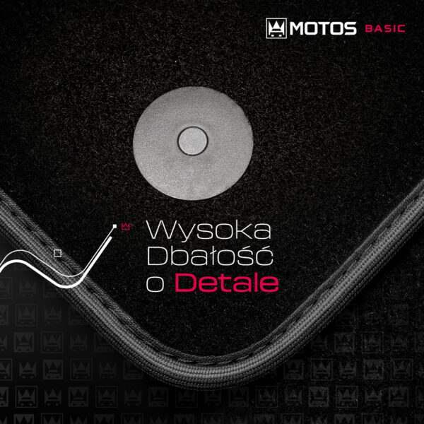 Dywaniki welurowe BASIC do Alfa Romeo Spider 2006-2010