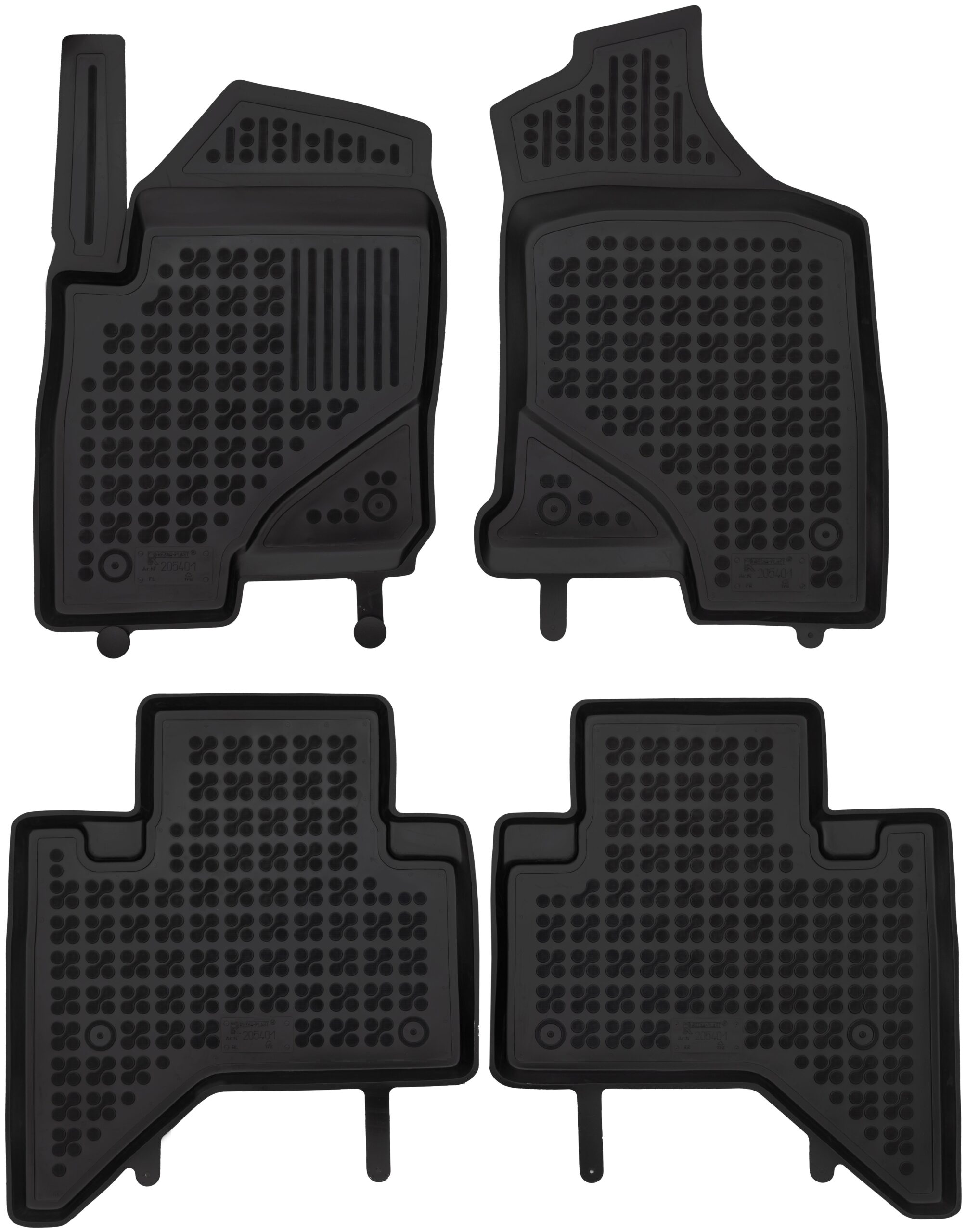 Dywaniki gumowe Foton Tunland G7 od 2019 Dywaniki gumowe Foton Tunland G7 od 2019