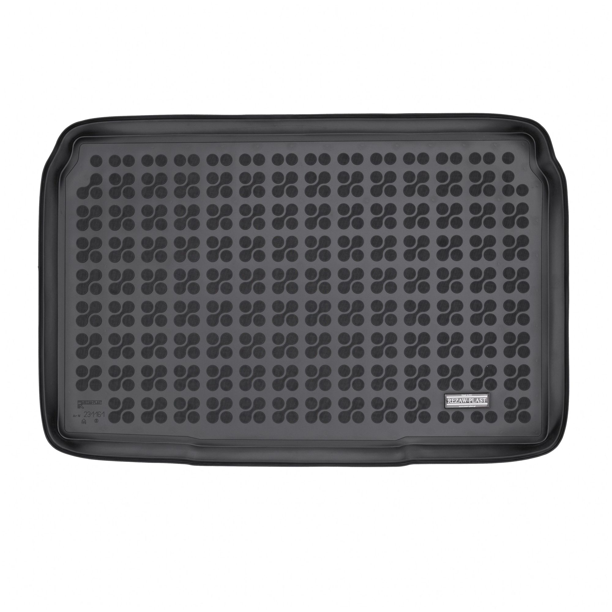 Mata gumowa czarna Peugeot 208 II od 2023 Mata gumowa czarna Peugeot 208 II od 2023