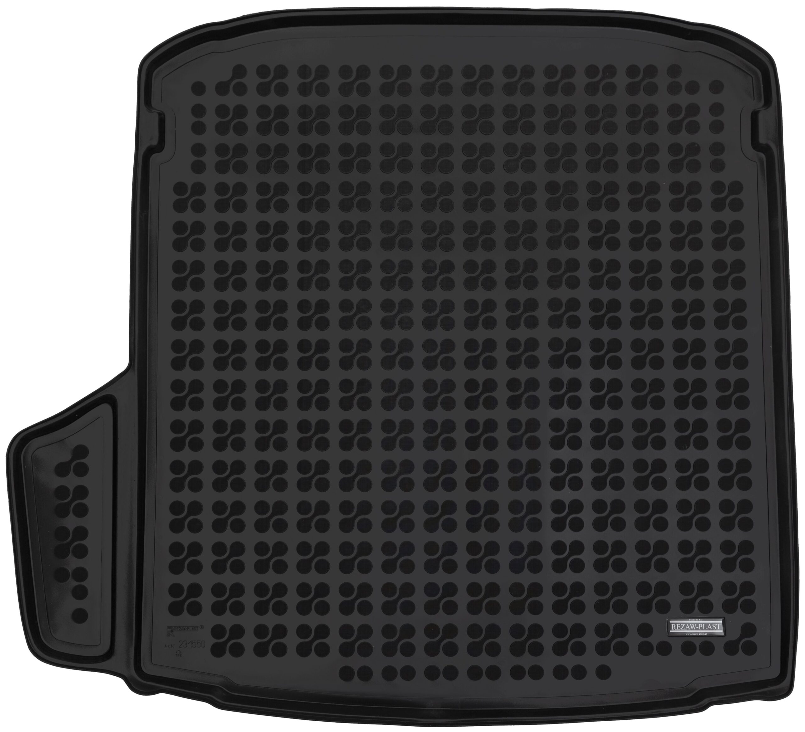 Mata gumowa czarna Skoda Superb IV od 2024 Mata gumowa czarna Skoda Superb IV od 2024