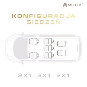 Pokrowce samochodowe Elegance do SEAT Alhambra II 2010-2020 - obrazek 2