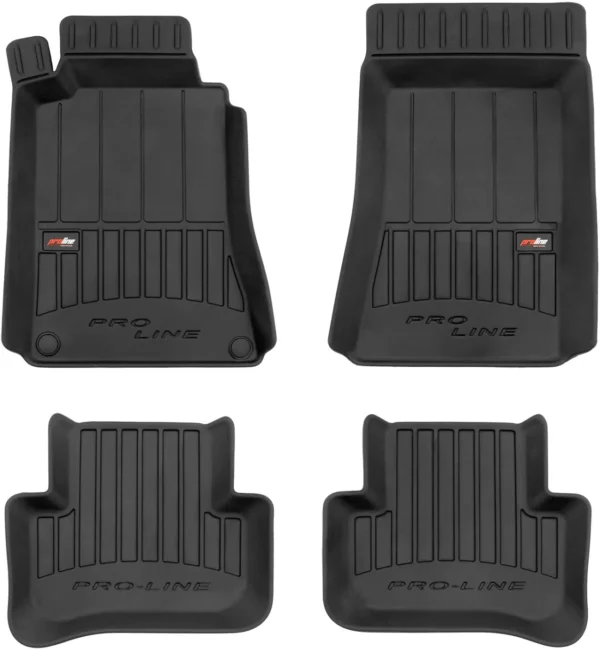 Dywaniki gumowe 3D ProLine do Mercedes Klasa C W203 2000-2007