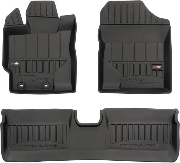 Dywaniki gumowe 3D ProLine do Toyota Yaris III 2011-2020