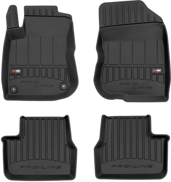 Dywaniki gumowe 3D ProLine do Peugeot 208 I 2012-2019