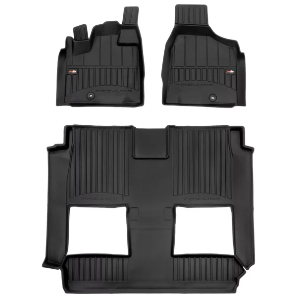 Dywaniki gumowe 3D ProLine do Dodge Grand Caravan V 2007-2020