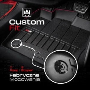 Dywaniki gumowe 3D ProLine do Alfa Romeo Junior od 2024 - obrazek 4