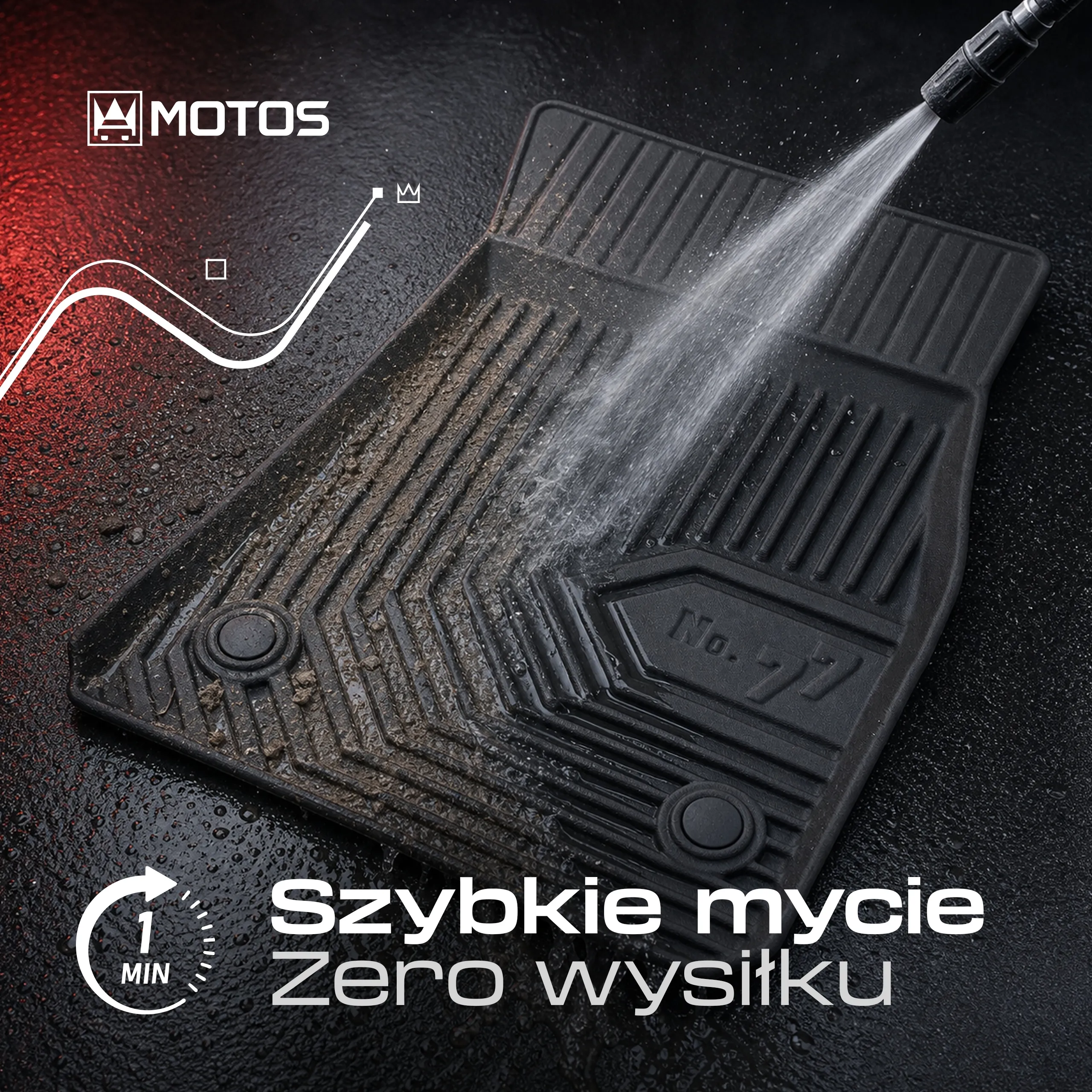 Dywaniki gumowe No.77 do Hyundai Getz 2002-2011 Dywaniki gumowe No.77 do Hyundai Getz 2002-2011