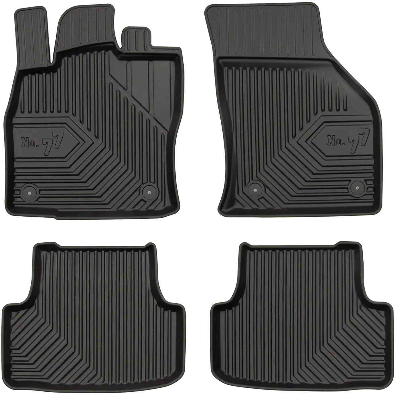 Dywaniki gumowe No.77 do Seat Leon III 2012-2020 Dywaniki gumowe No.77 do Seat Leon III 2012-2020