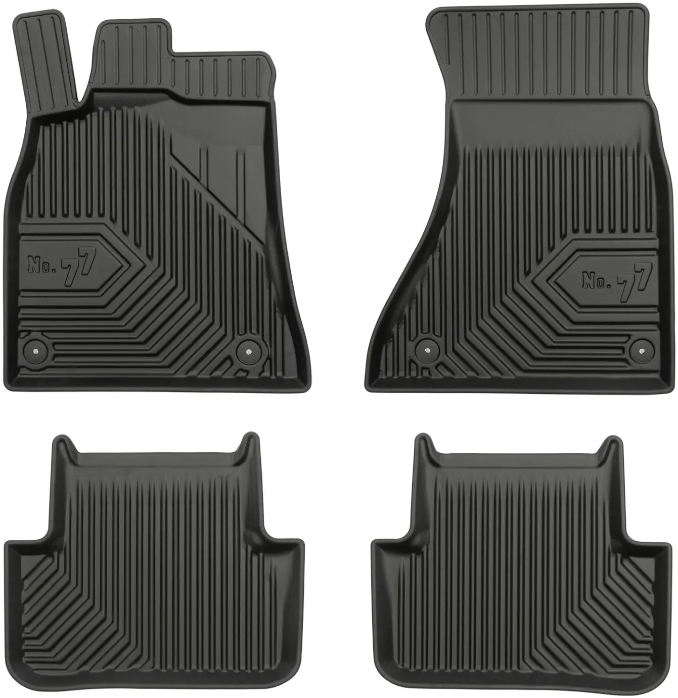 Dywaniki gumowe No.77 do Audi A4 B8 2007-2015