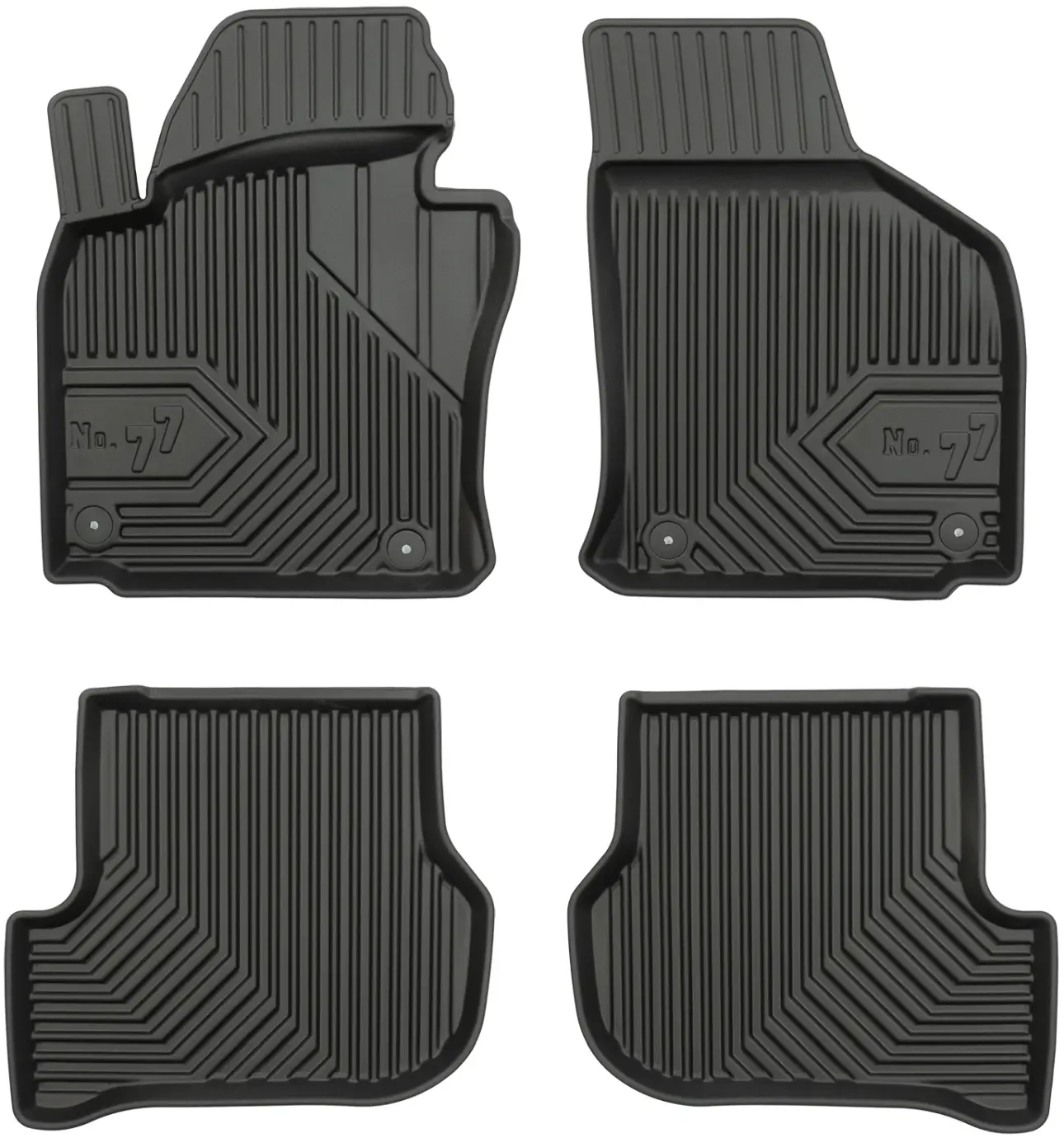 Dywaniki gumowe No.77 do Seat Toledo III 2004-2009