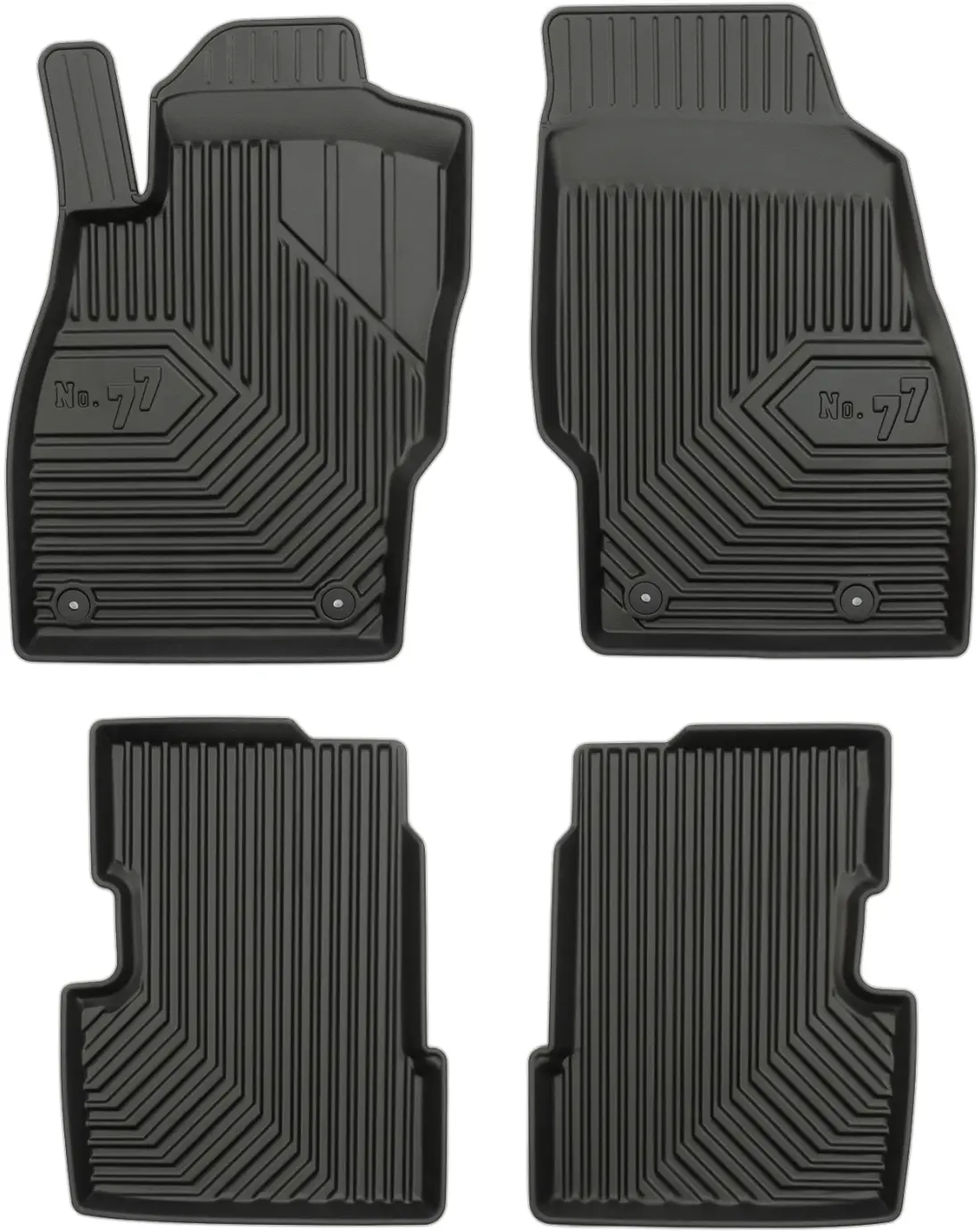 Dywaniki gumowe No.77 do Opel Corsa D 2006-2014