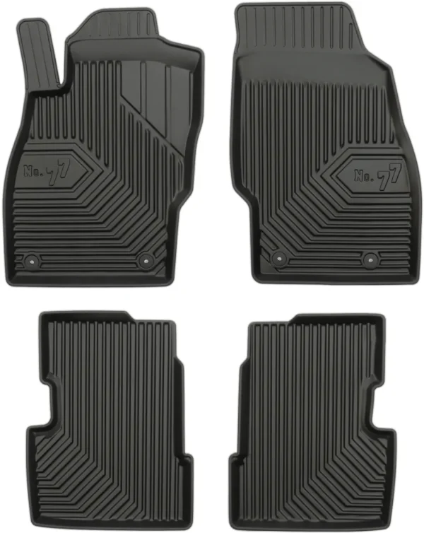 Dywaniki gumowe No.77 do Opel Corsa D 2006-2014