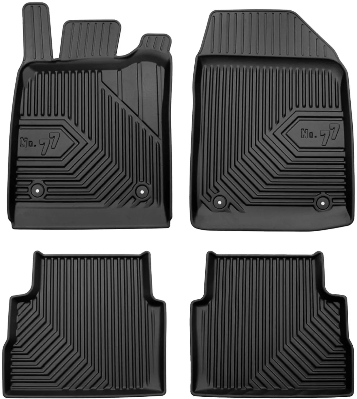 Dywaniki gumowe No.77 do Opel Vectra C 2002-2008 Dywaniki gumowe No.77 do Opel Vectra C 2002-2008