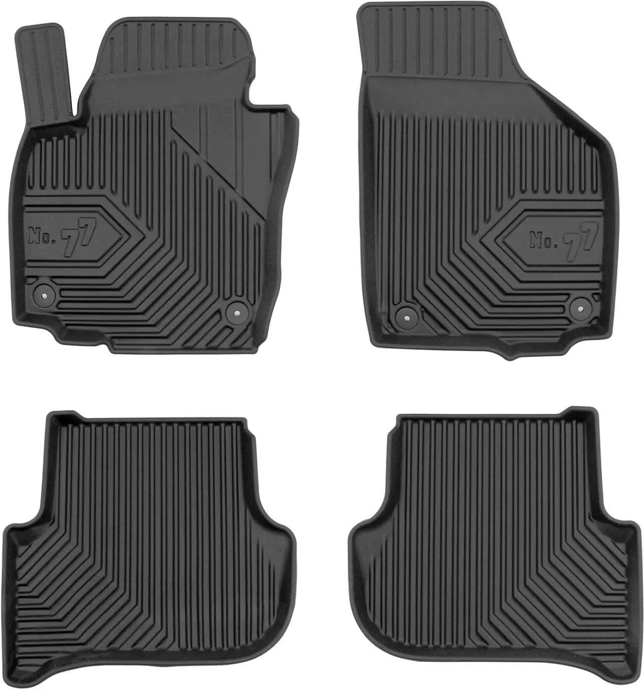 Dywaniki gumowe No.77 do Skoda Yeti 2009-2018 Dywaniki gumowe No.77 do Skoda Yeti 2009-2018