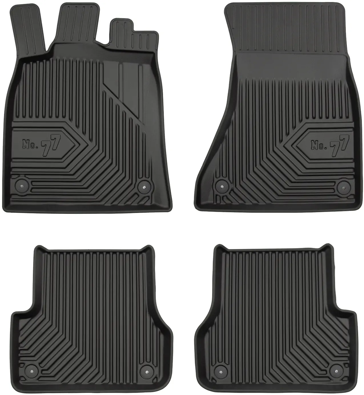 Dywaniki gumowe No.77 do Audi A6 C7 2011-2018