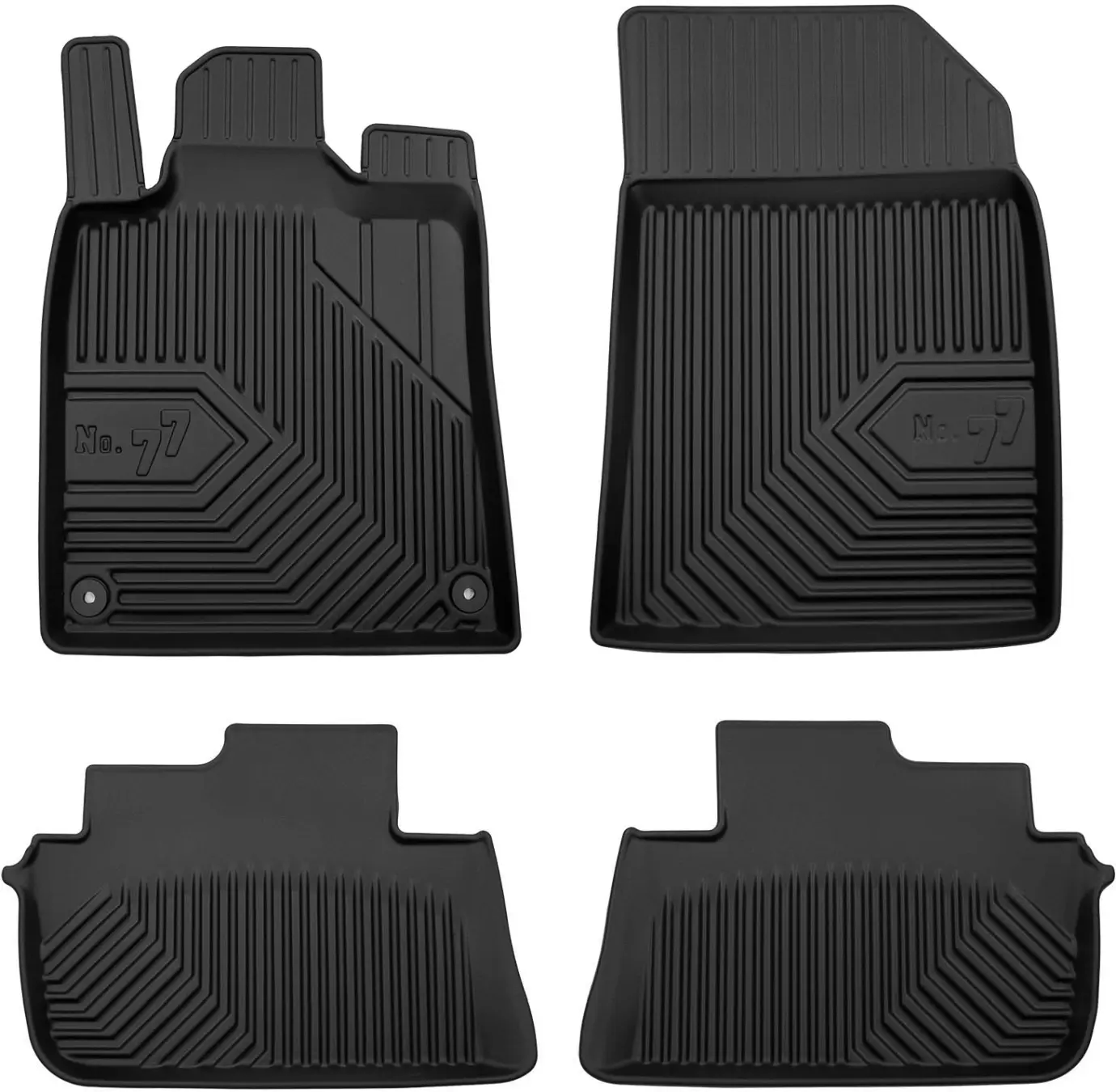 Dywaniki gumowe No.77 do Citroen C5 I 2001-2008