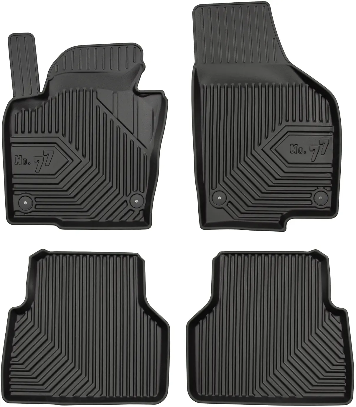 Dywaniki gumowe No.77 do Volkswagen Tiguan I 2007-2016
