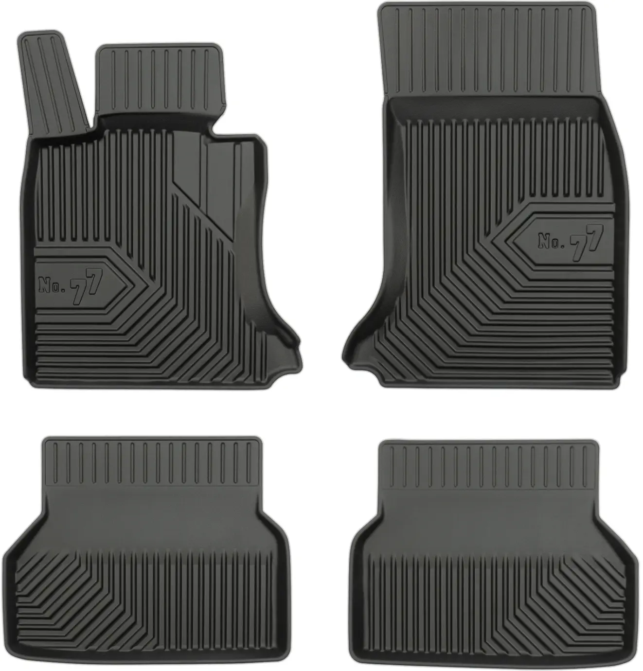 Dywaniki gumowe No.77 do BMW Seria 5 E60 2003-2010 Dywaniki gumowe No.77 do BMW Seria 5 E60 2003-2010