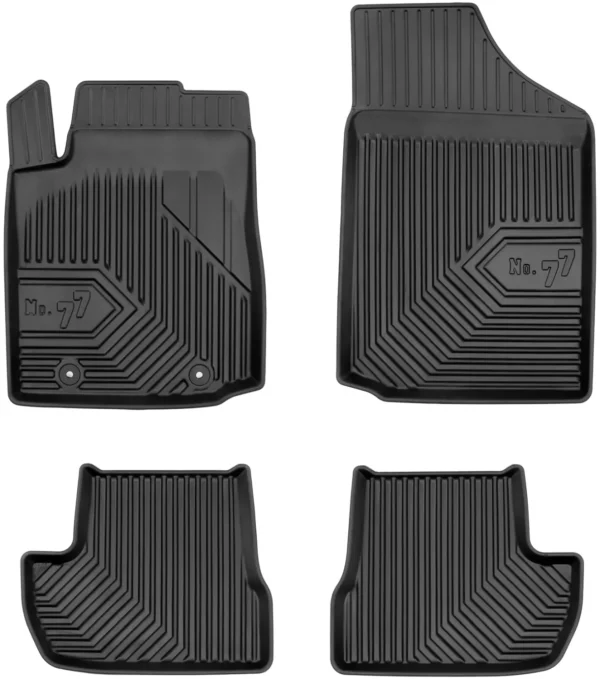 Dywaniki gumowe No.77 do Citroen C2 2003-2009