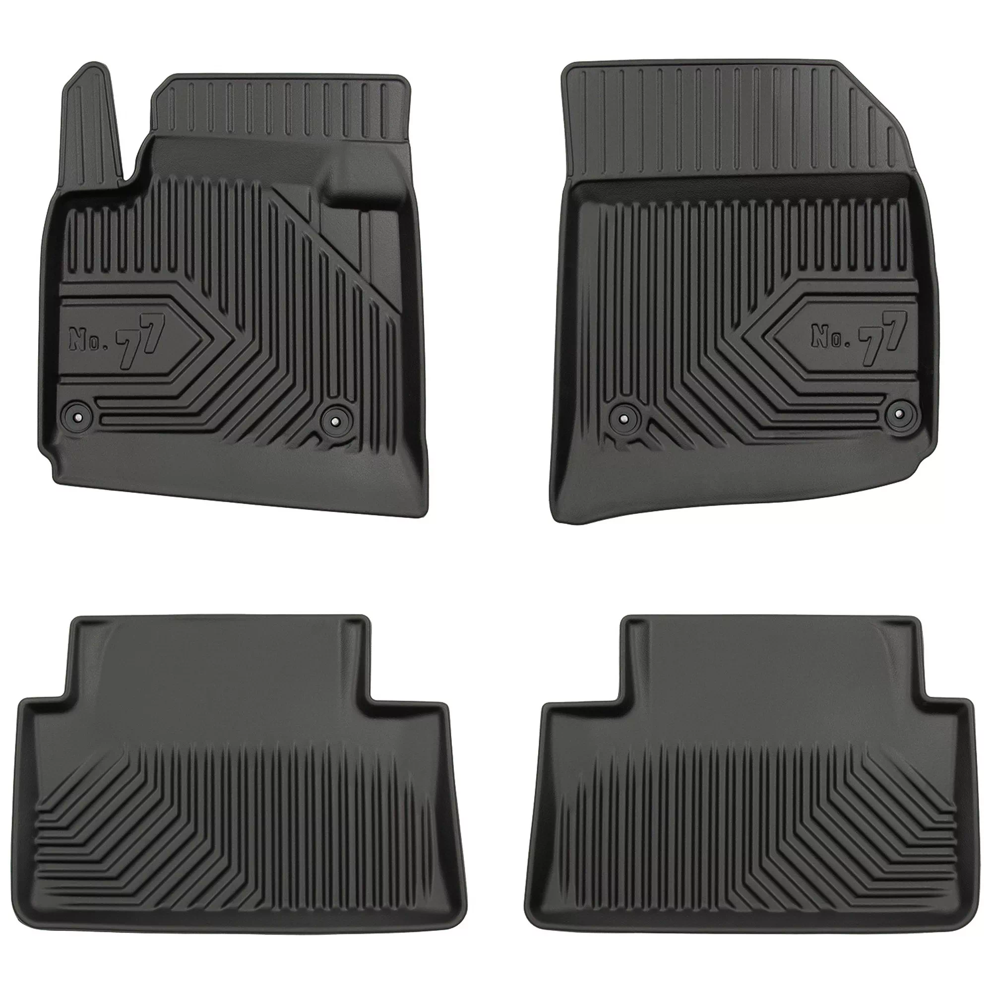 Dywaniki gumowe No.77 do Citroen C5 II 2008-2017 Dywaniki gumowe No.77 do Citroen C5 II 2008-2017
