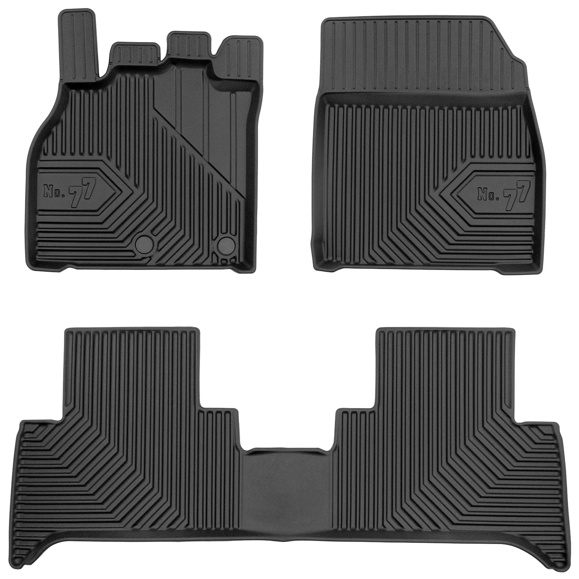 Dywaniki gumowe No.77 do Renault Grand Scenic II 2009-2016