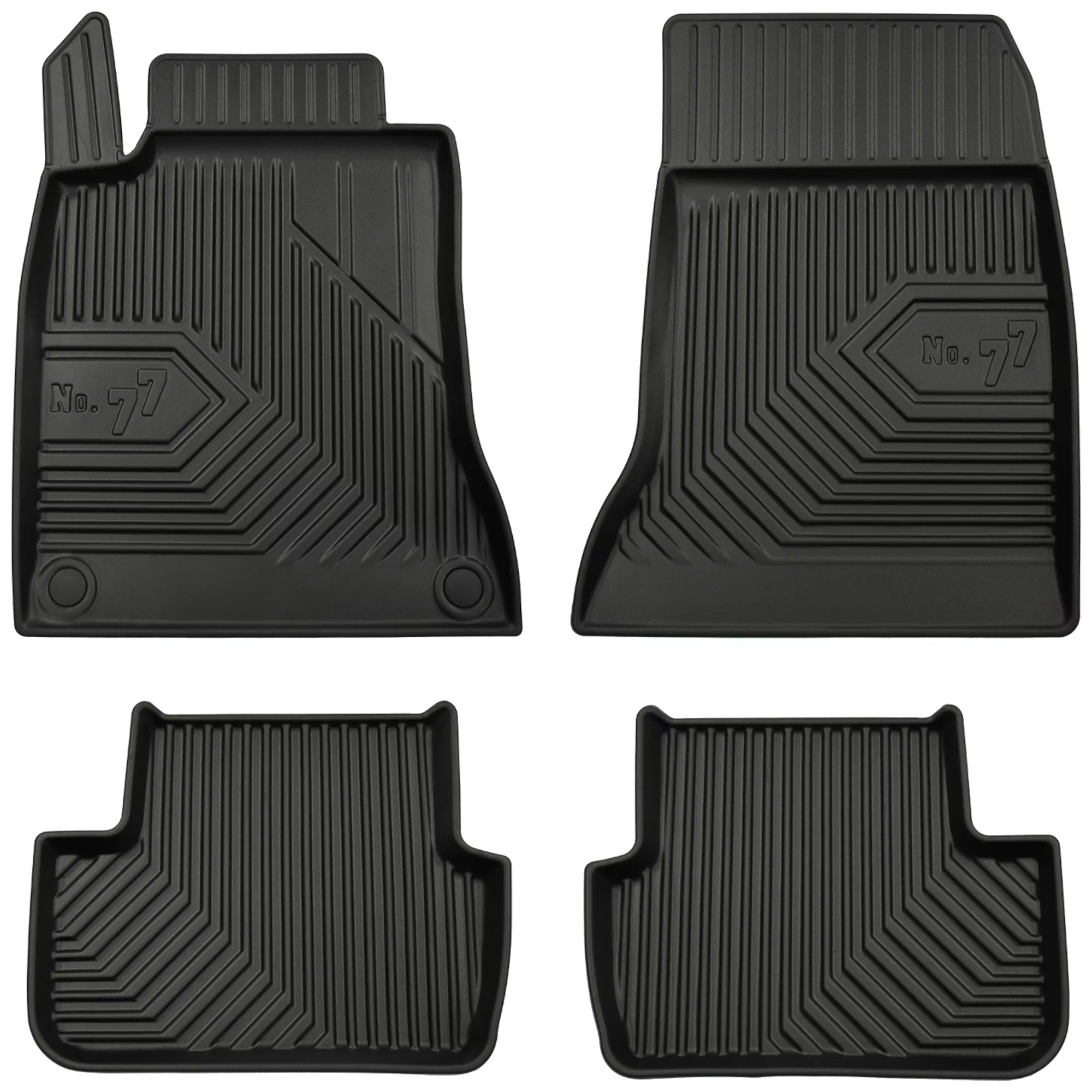Dywaniki gumowe No.77 do Mercedes-Benz CLA X217 2013-2019 Dywaniki gumowe No.77 do Mercedes-Benz CLA X217 2013-2019