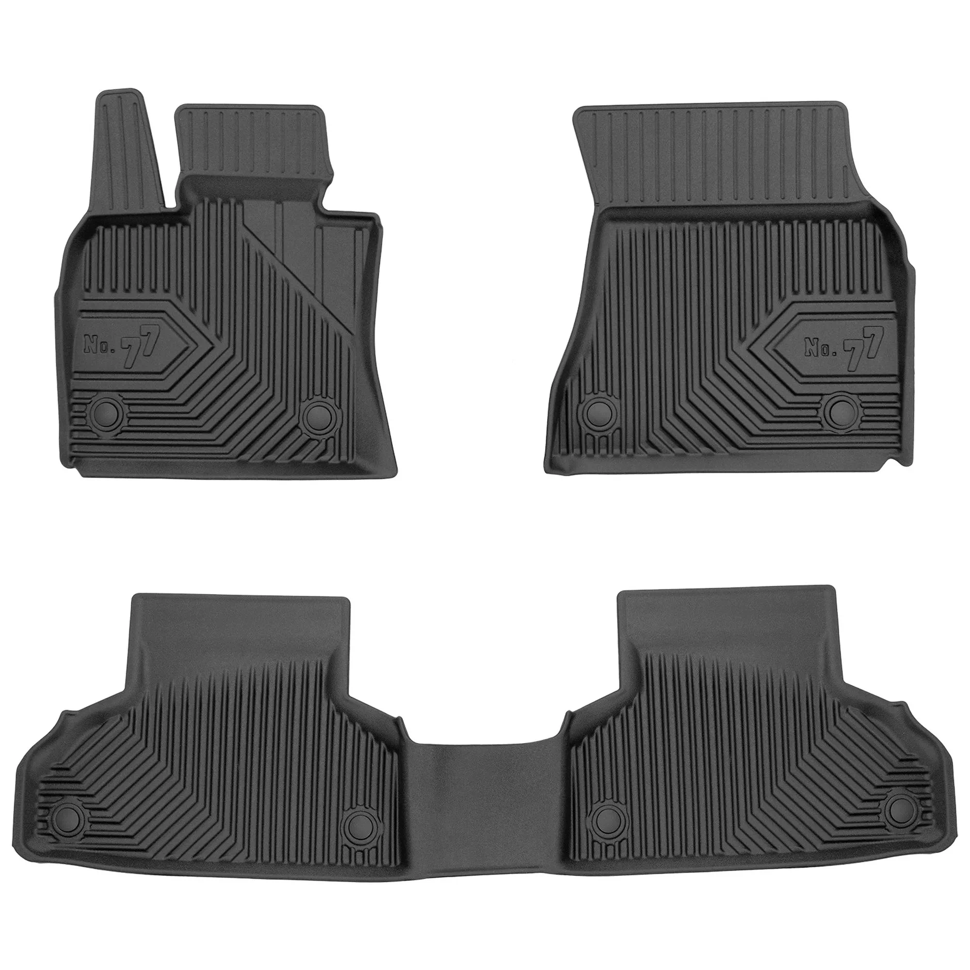 Dywaniki gumowe No.77 do BMW X6 F16 2014-2019 Dywaniki gumowe No.77 do BMW X6 F16 2014-2019