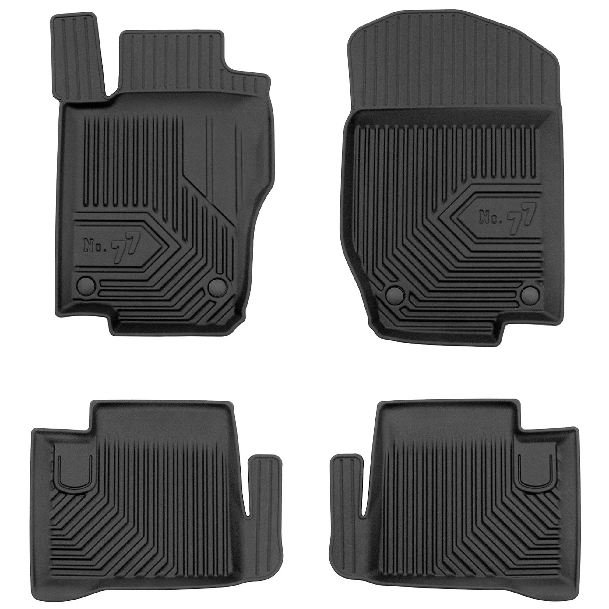 Dywaniki gumowe No.77 do Mercedes ML W164 2005-2011 Dywaniki gumowe No.77 do Mercedes ML W164 2005-2011
