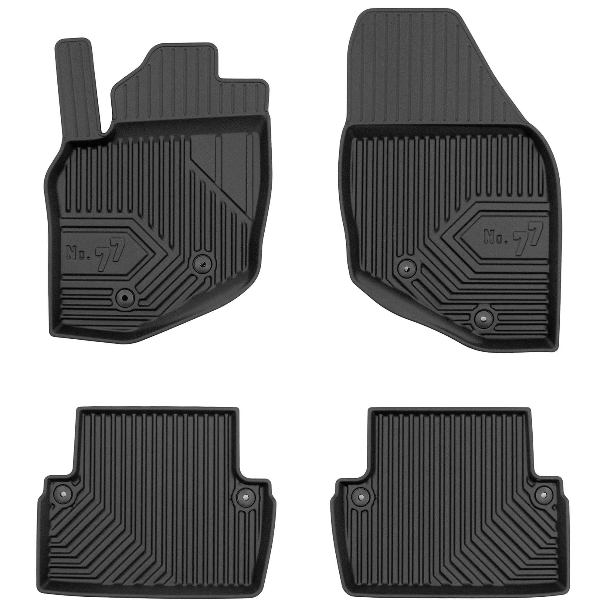 Dywaniki gumowe No.77 do Volvo V70 II 2000-2007