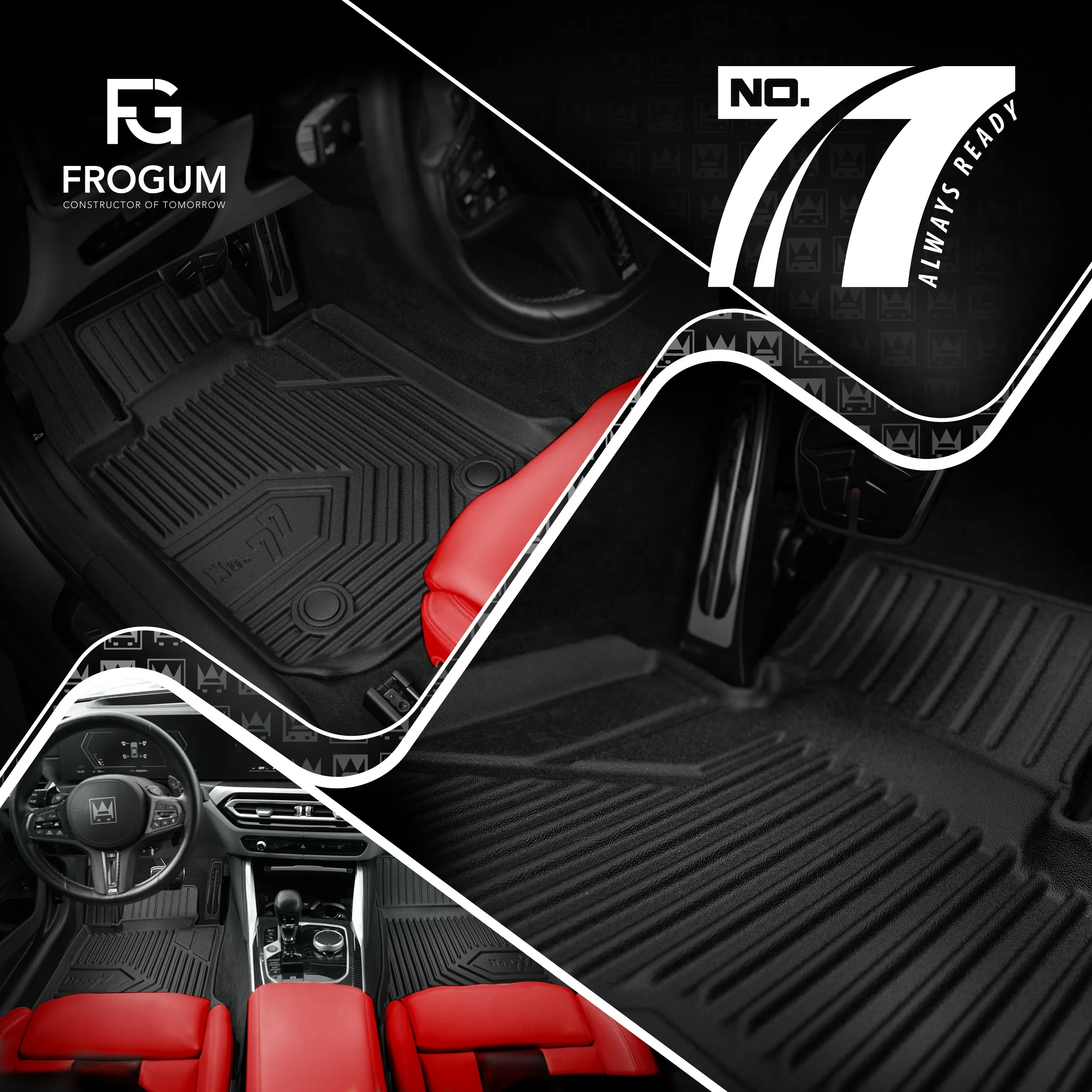 Dywaniki gumowe No.77 do Hyundai Getz 2002-2011 Dywaniki gumowe No.77 do Hyundai Getz 2002-2011