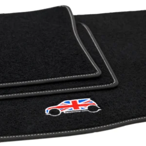 Dywaniki welurowe LOGO do Mini Clubman I 2007-2014 - obrazek 3