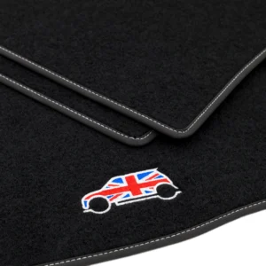 Dywaniki welurowe LOGO do Mini Clubman I 2007-2014 - obrazek 5