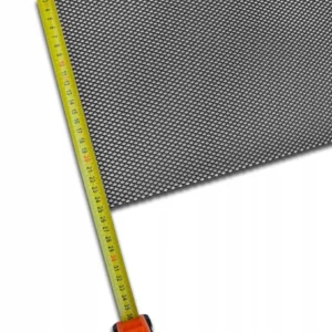 Siatka tuningowa czarna 100x25 cm - obrazek 2