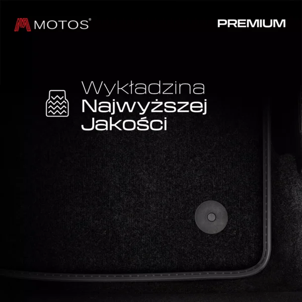 Dywaniki welurowe MOTOS Premium™ do Peugeot Expert II 2006-2016