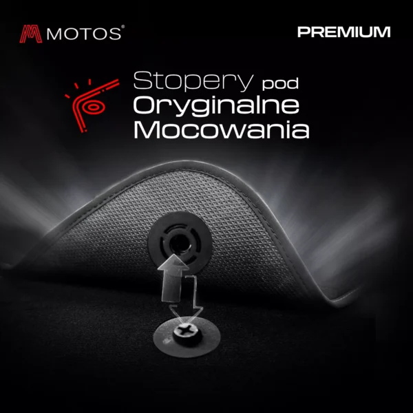 Dywaniki welurowe MOTOS Premium™ do Mazda 5 I 1999-2005