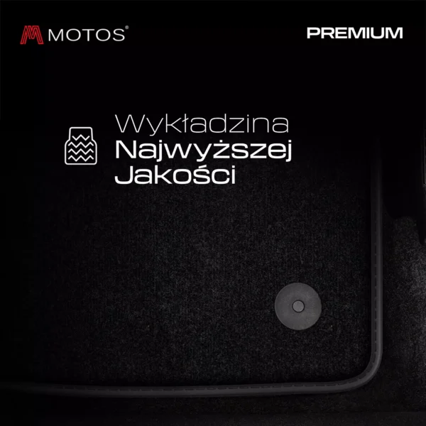 Dywaniki welurowe MOTOS Premium™ do Peugeot 307 CC 2001-2011