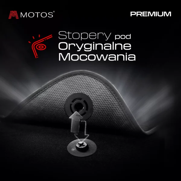 Dywaniki welurowe MOTOS Premium™ do Hyundai Sonata VII 2014-2019