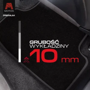 Dywaniki welurowe PERFORMANCE Premium do Mazda MX-5 III 2005-2015 - obrazek 6