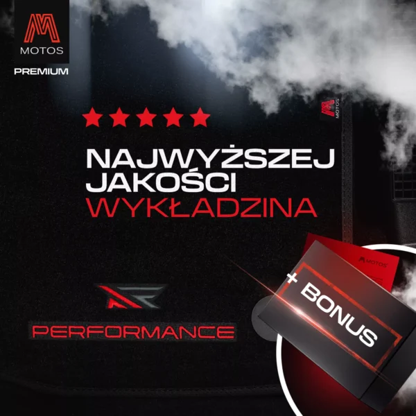 Dywaniki welurowe PERFORMANCE Premium do Mercedes-Benz CLS C219 2004-2010