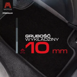 Dywaniki welurowe PERFORMANCE Premium do Mercedes-Benz GLC C253 od 2015 - obrazek 6