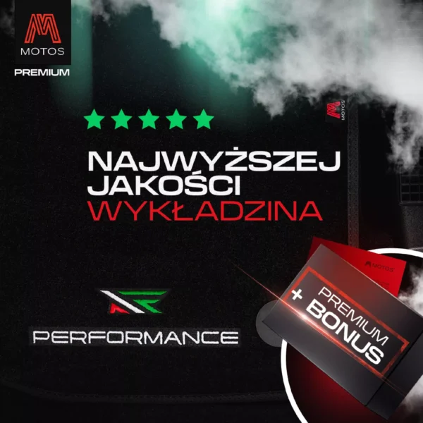 Dywaniki welurowe PERFORMANCE Premium do Nissan Primastar 2001-2016