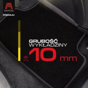 Dywaniki welurowe PERFORMANCE Premium do Kia Rio IV od 2017 - obrazek 6