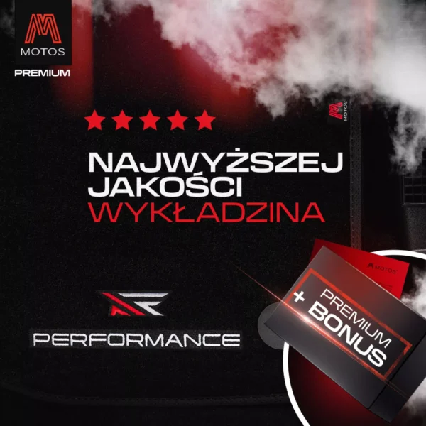 Dywaniki welurowe PERFORMANCE Premium do Mercedes-Benz CLA X117 2013-2018