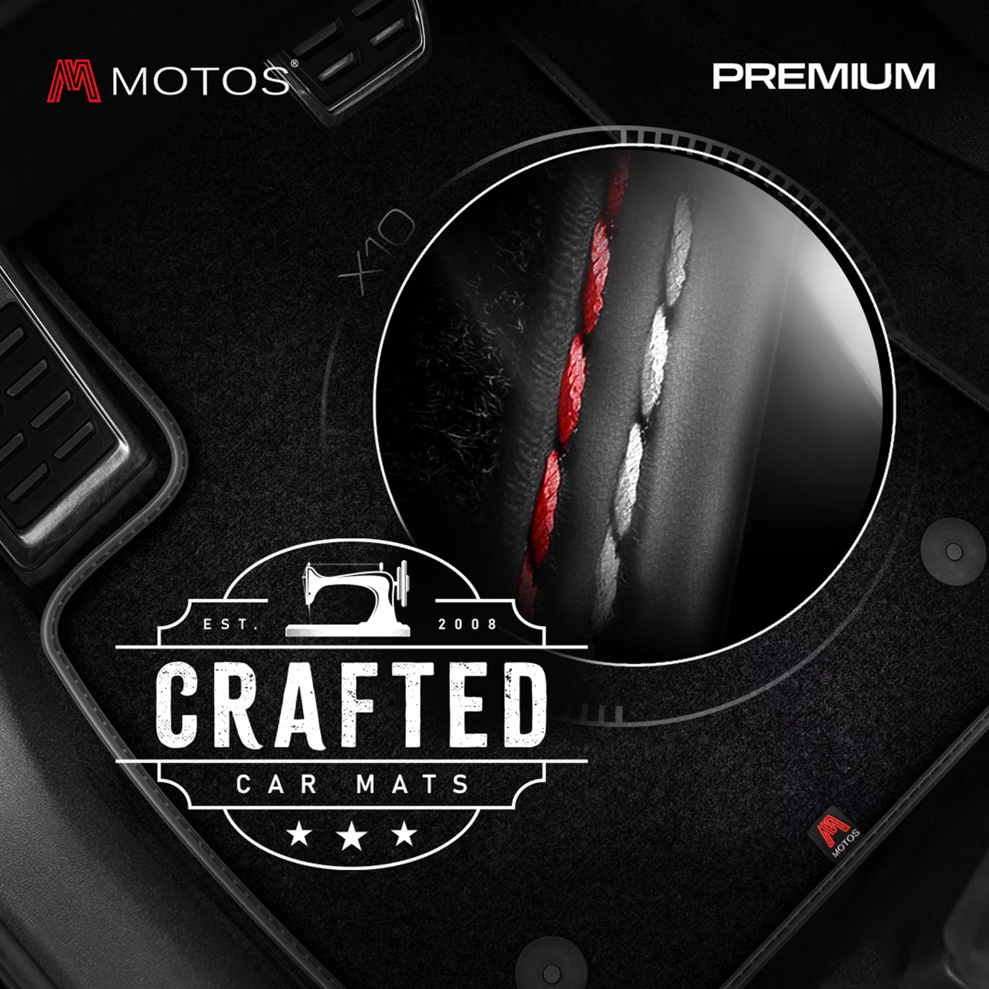 Dywaniki welurowe MOTOS Premium™ do Mazda 5 II 2005-2010 Dywaniki welurowe MOTOS Premium™ do Mazda 5 II 2005-2010