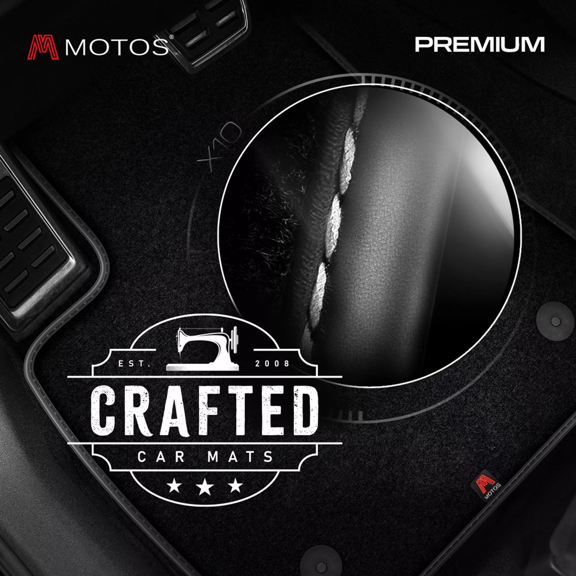 Dywaniki welurowe MOTOS Premium™ do Chevrolet Aveo II T250 2007-2011 Dywaniki welurowe MOTOS Premium™ do Chevrolet Aveo II T250 2007-2011