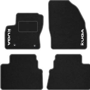 Dywaniki welurowe LOGO do Ford Kuga I 2008-2013 4 stopery - obrazek 2