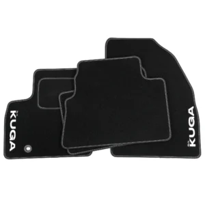 Dywaniki welurowe LOGO do Ford Kuga I 2008-2013 4 stopery - obrazek 3