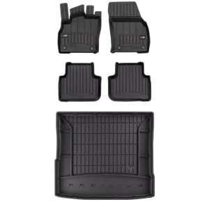 Zestaw Dywaniki 3D + Mata bagażnika TM do Audi Q3 Sportback od 2019